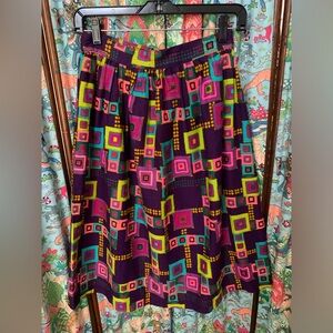 Vintage squared skirt sz small